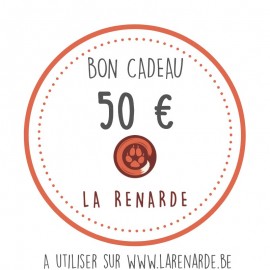 Chèque cadeau 50 €