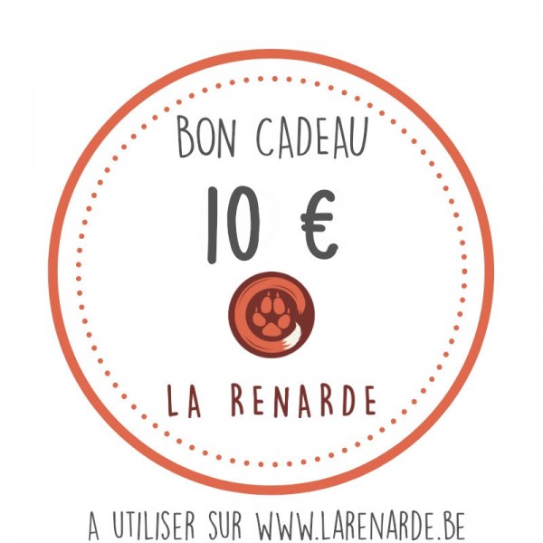 Chèque cadeau 10 €