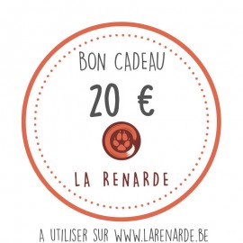 Chèque cadeau 20 €