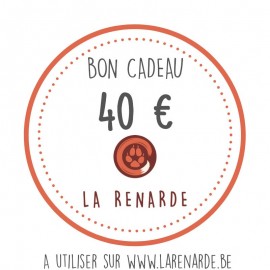 Chèque cadeau 40 €