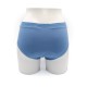 Shorty menstruel bleu