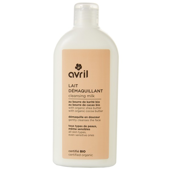 Lait demaquillant 250 ml - Certifie bio Avril