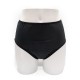 Culotte menstruelle taille haute "La Quotidienne" noire