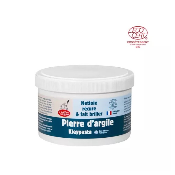 Pierre d'argile bio 500gr nettoyant multi-surface écologique