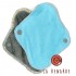 Protège-slip lavable bleu – Fin & discret